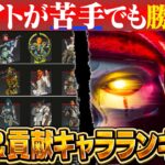 【シーズン22】プレデターが解説する、戦闘苦手な人向け最強キャラランキング【APEX】