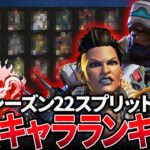 【シーズン22sp2】味方に左右されないキャラランキングをソロプレデターが解説【Apex Legends】