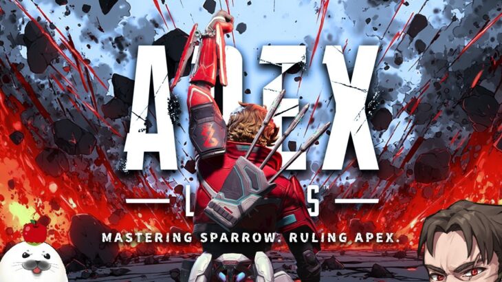 【楽し過ぎる】神スパローでプレデターランクを滅ぼす w/めんど ミラボン【Apex Legends】