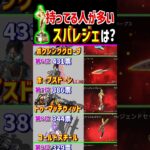 交換した人が1番多いスパレジェランキング【Apex Legends】 #Shorts